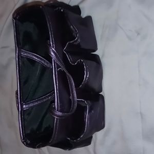 Large purse organizer. Purple